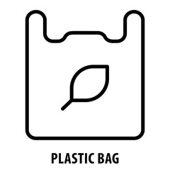 Plastic Bag, icon, Plastic Bag, Polythene Bag, Plastic Bag Icon, Single Use Plastic, Environmental Issue, Plastic Waste, Pollution, Plastic Bag Symbol