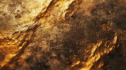A detailed view of a surface with a gold color. This image can be used for various purposes