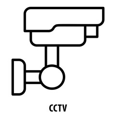 CCTV, icon, CCTV, Security Camera, CCTV Icon, Surveillance, Monitoring, Security System, CCTV Symbol
