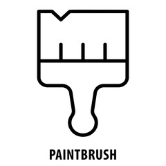 Paintbrush, icon, Paintbrush, Painting Brush, Paintbrush Icon, Art, Creative, Painting, Paintbrush Symbol