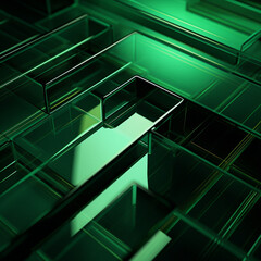 Obraz premium abstract 3d background create with Generative Ai