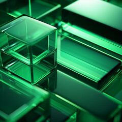 abstract 3d background create with Generative Ai