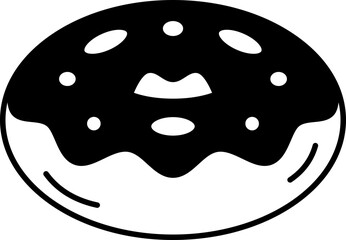 Obraz premium donut icon