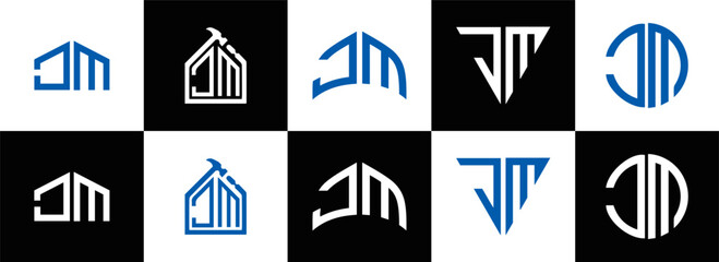 CM logo. C M design. White CM letter. CM, C M letter logo design. Initial letter CM linked circle uppercase monogram logo. C M letter logo vector design. CM letter logo design five style.	
