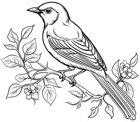 illustration of a bird