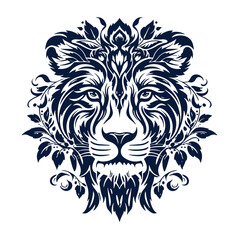 lion face, lion illustration, lion png, lion svg, lion vector, tiger, lion, vector, head, animal, tattoo, cat, wild, illustration, logo, face, design, mammal, art, tribal, feline, nature, black, drawi
