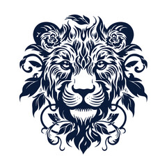 lion face, lion illustration, lion png, lion svg, lion vector, tiger, lion, vector, head, animal, tattoo, cat, wild, illustration, logo, face, design, mammal, art, tribal, feline, nature, black, drawi