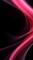 Obraz premium black with Pink accents minimalist background