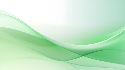 abstract green wave background - obrazy, fototapety, plakaty