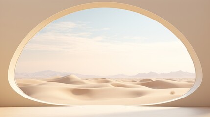 E-commerce Photography Design Background  Desert