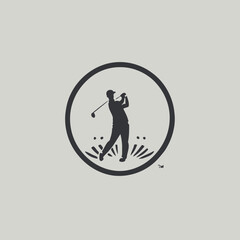 Golf Logo Design EPS Format Very Cool