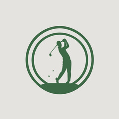 Golf Logo Design EPS Format Very Cool