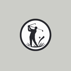 Golf Logo Design EPS Format Very Cool