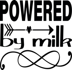 powered by milk