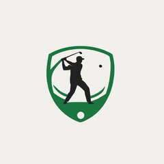 Golf Logo Design EPS Format Very Cool