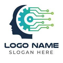 Tech Logo Vector design template download free. Technology logo vector templates