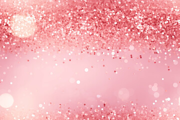 Pink glitter background