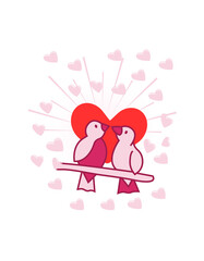 happy valentine's day, valentines day typography t-shirt design