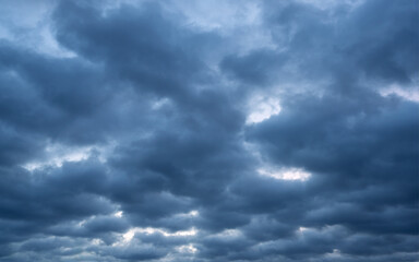 Sky with dramatic clouds