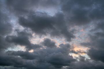 Fototapeta na wymiar Sky with dramatic clouds