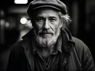 portrait of old man