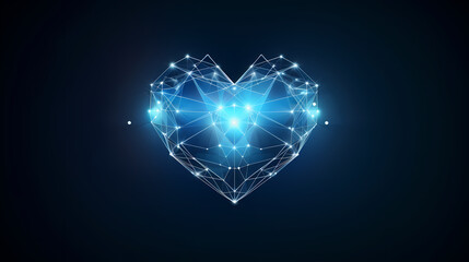 Fototapeta premium Vibrant Valentine's Day background, hearts background
