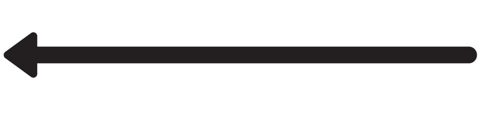 Obraz premium Bold arrow sign collection, set of black arrows icons, isolated on white background