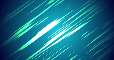 Anime Manga style speed lines animation. High-speed flying diagonally seamless lines geometric BG. Comic-style cartoon speed action lines fx.Data transfer, bandwidth, network, superhero.