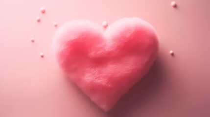 Obraz premium Romantic heart-shaped Valentine's Day background, symbolizing Valentine's Day, wedding, love