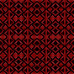Ethnic boho seamless pattern. Traditional ornament. Tribal pattern. Folk motif. Can be used for wallpaper, textile, wrapping, web page background.