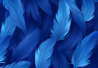 Blue Hen Feathers Background