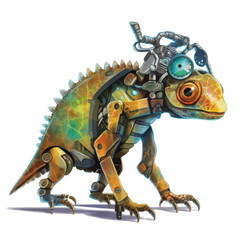 Fototapeta premium Robotic Lizard
