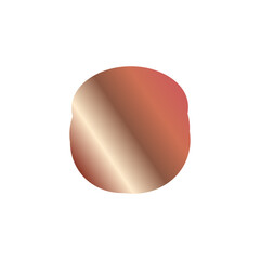 A simple cut out transparent cloud shape design element.