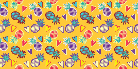 Discover the enchanting allure of this captivating pineapple pattern. Let its delicate details and soothing colors transport you to a world of tropical tranquility and evoke a sense of blissful relaxa