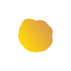 A simple cut out transparent cloud shape design element.