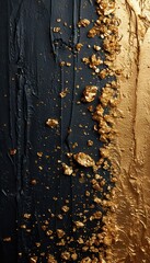 Abstract luxury minimalist gradient wallpaper pattern texture in pantone gold.