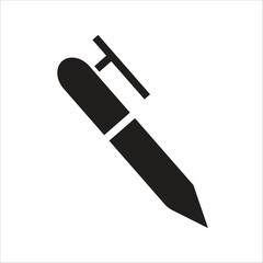 pen vector icon line template