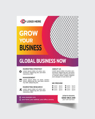 Unique Modern Business Flyer and Corporate Leaflet Template Creative Business Flyer A4 