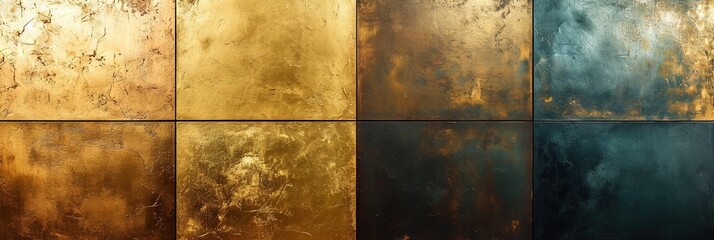Abstract luxury minimalist gradient wallpaper pattern texture in pantone gold.
