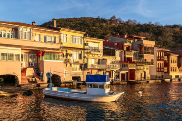 Fototapeta na wymiar Anadolu Kavagi Village view in Istanbul