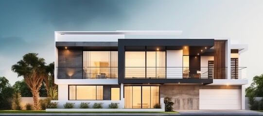 elegant 3d residential villa a property of distinction
