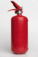 fire extinguisher isolated on white background