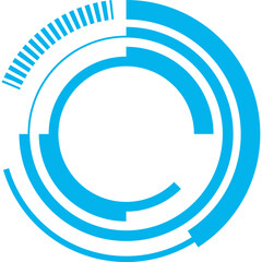 Futuristic Circle Decoration