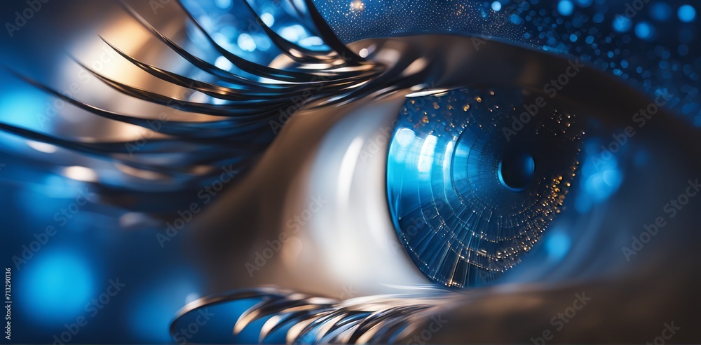 Poster digital business abstract wave technology background the futuristic realm with this captivating wallpaper, the mesmerizing wave of science , creating a visual network of innovation