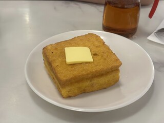 Hong Kong style French toast, Hong Kong-style cafe, cha chaan teng.