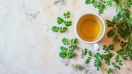 Moringa Tea Unveiled in Stunning Image