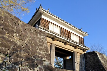 Fototapeta na wymiar 臼杵城 大門櫓 