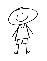 simple kids illustration