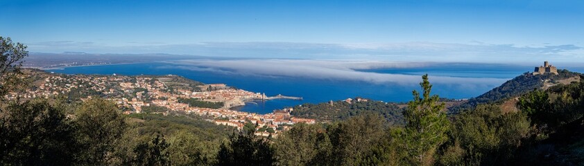 Panorama de la cote Vermeille
