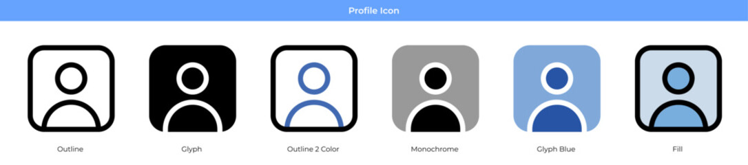 Profile Icon Set